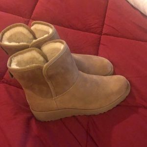 UGG wedge booties